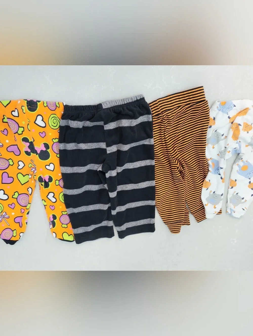 Halloween Baby Pants, (4 In Bundle) Size 12 Months
